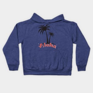 Aloha Summer Beach Siesta Hawaii Kids Hoodie